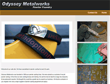 Tablet Screenshot of odyssey-metalworks.com